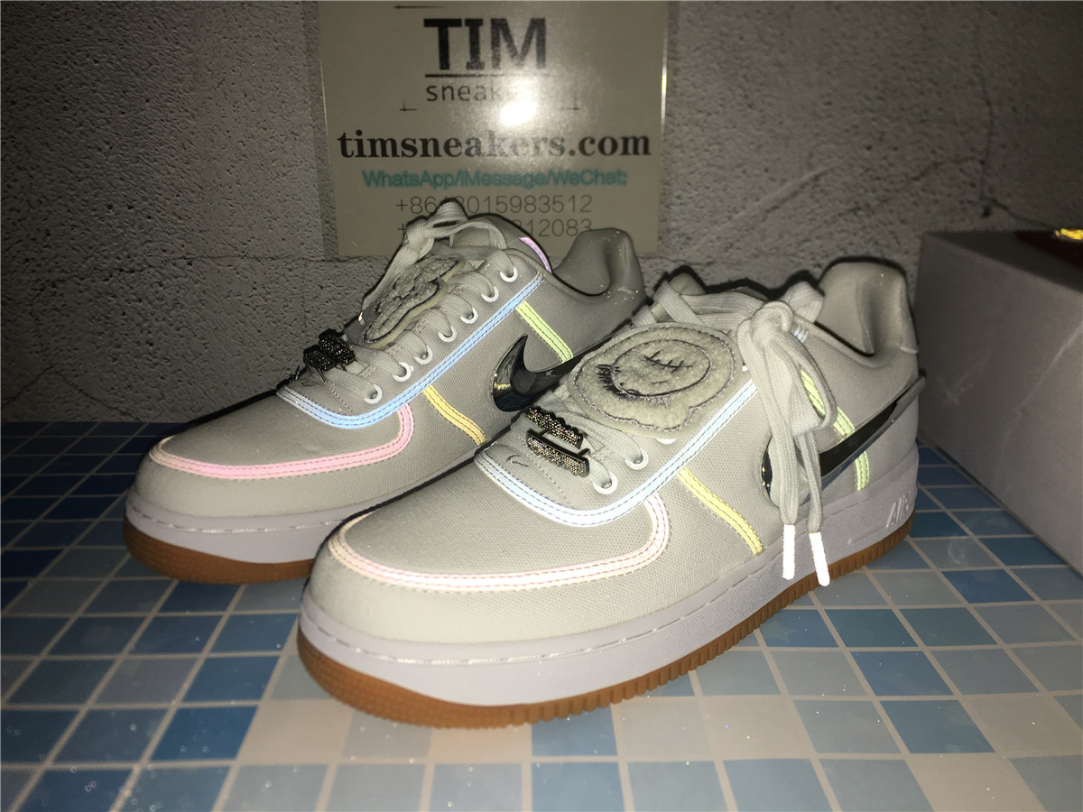 Travis Scott x Nike Air Force 1 Low Travis Scott-White AQ4211 100